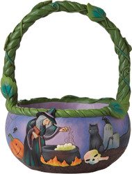JSHWC6010839 HALLOWEEN BASKET TWO SIDED
