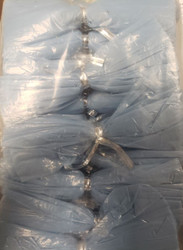 POLY PUFFS LT. BLUE DECORATIONS