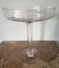 CAKE PLATE GLASS PEDESTAL 10"