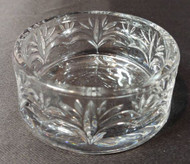 CANDLE DISH CRYSTAL 3.5"