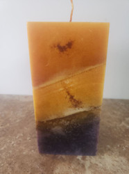 CANDLE PILLAR SQUARE 3X6