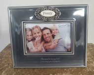 PHOTO FRAME FAMILY GREY CERAMIC 4X6