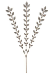 CRYSTAL JEWELED SPRAY GOLD GLITTER 23.5"