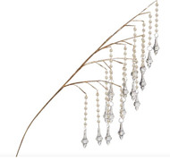 PEARL AND CRYSTAL DRIPPING SPRAY 27"