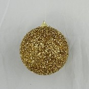 ORNAMENT BALL GLITTER 3.5"