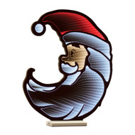 INFINITY LIGHT SANTA HALF MOON 23"