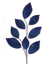 LEAF SPRAY ROYAL BLUE 27"