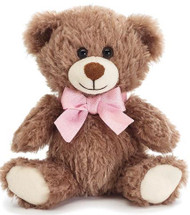 BEAR PLUSH BROWN AVELY  7"