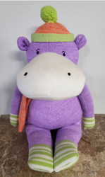 PLUSH HIPPO HARPER 13"