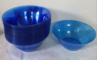 BOWLS PLASTIC BLUE 5" 25 COUNT