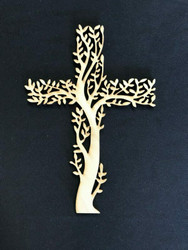 ONAMENT CROSS RIGHTOUS BRANCH 6.75"