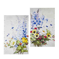 WALL ART WILD FLOWERS 37.5"