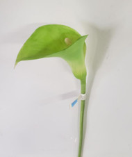 CALLA LILY GREEN PLASTIC 28"