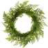 WREATH FERNS MIXED GREEN 25"