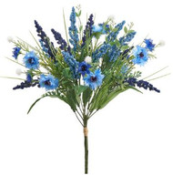 BUSH CORNFLOWER / THISTLE / BERRY MX BLUE/TT 22"