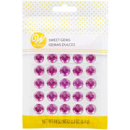 EDIBLE GEMS PURPLE ISOMALT .3 OZ