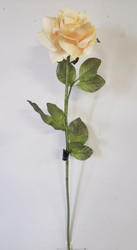 ROSE OPEN PEACH HND-WRAPPED 26"