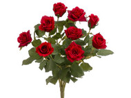 ROSE BUSH x9 RED 14"