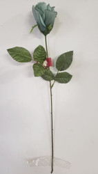 ROSE LONGSTEM TEAL 20"