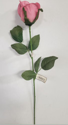 ROSEBUD LONGSTEM ROSE PINK 19.5"