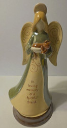 ANGEL IN LOVING MEMORY FAITHFUL FRIEND 9.5"