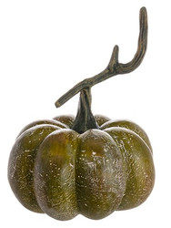 PUMPKIN GREEN WEIGHTED STYRO 6x6"