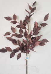 LEAF SPRAY SATIN BRN 29"