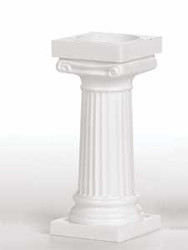 Grecian Cake Pillars 3" 4ct Wilton