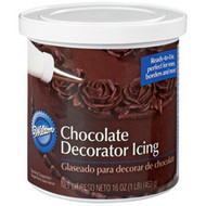 Chocolate Decorator Icing Ready-to-Use 16oz. Can Wilton