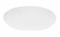 White Separator Plate Crystal Clear 16" Wilton