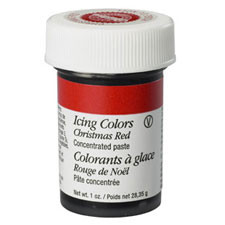 Christmas Red Icing Color 1oz. Jar Wilton