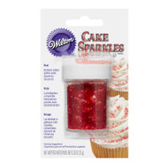 CAKE SPARKLES RED .25 OZ.