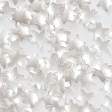 Silver Stars Edible Accents Wilton