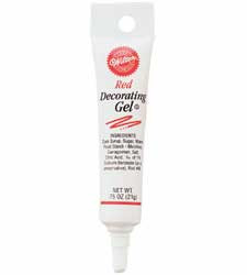 Red Ready-to-Use Gel Tube .68oz. Wilton