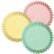 Assorted Pastel Baking Cups 75ct Wilton
