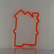 cookie cutter doll house plastic