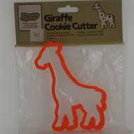 Giraffe plastic cookie cutter