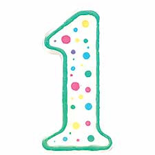 #1 Candle Dots Wilton