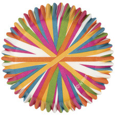 Color Wheel Stripe Cupcake Baking Cups 75ct Wilton