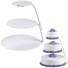 Cake Stand Floating Tier Wilton