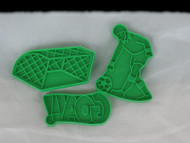 COOKIE CUTTERS SOCCER IMPRESSION SET