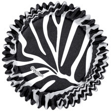 Zebra ColorCups Cupcake Baking Cups 36ct Wilton