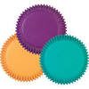 Assorted Mini Jewel Tone Cupcake Baking Cups 100ct Wilton