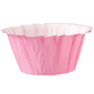 Pink Ruffled Cupcake Baking Cups 24ct Wilton