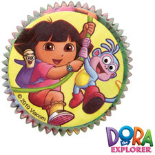 Dora Cupcake Baking Cups 50ct Wilton