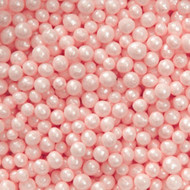 Pink Sugar Pearls 5oz. Wilton