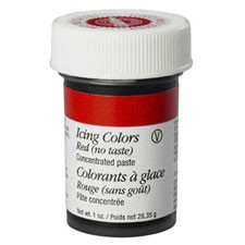 No Taste Red Icing Color 1oz. Jar Wilton