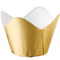 Gold Foil Pleated Baking Cups Wilton