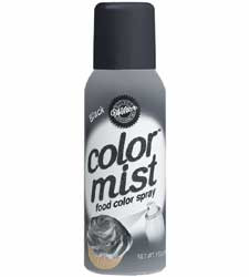 Black Color Mist Food Color Spray Wilton