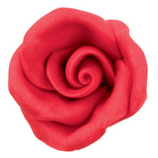 Red Rose Medium Icing Decoration Wilton